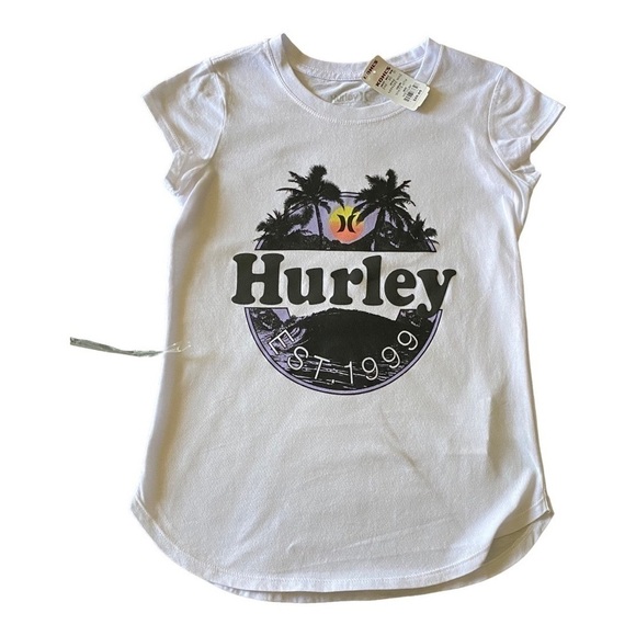 NWT-HURLEY-GIRLS MEDIUM 10/12 - Picture 1 of 4